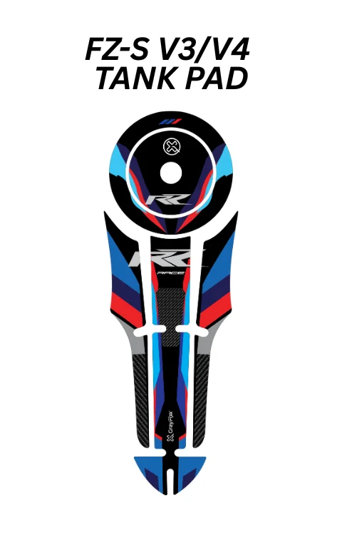 Tank Pad Compatible with FZ-S V3/V4 | FZ-S V3 Sticker, Pack Of 1